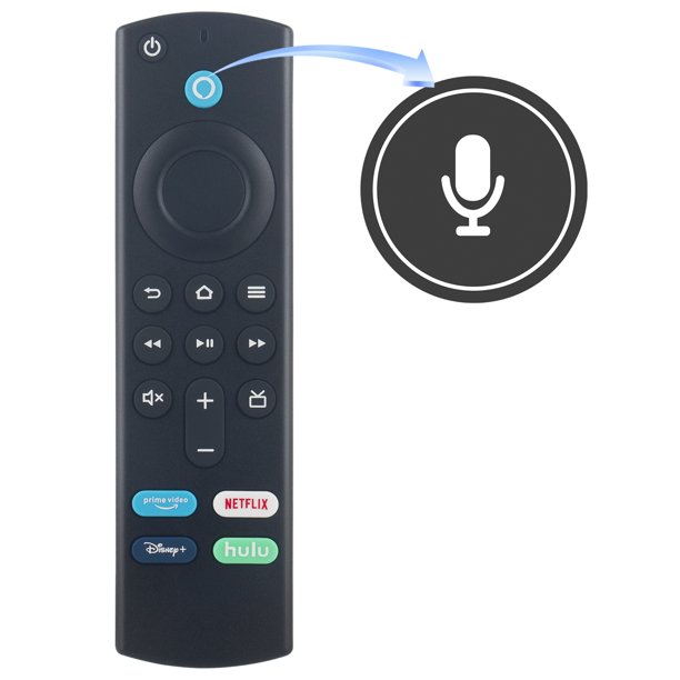 Click the Alexa button on Firestick remote