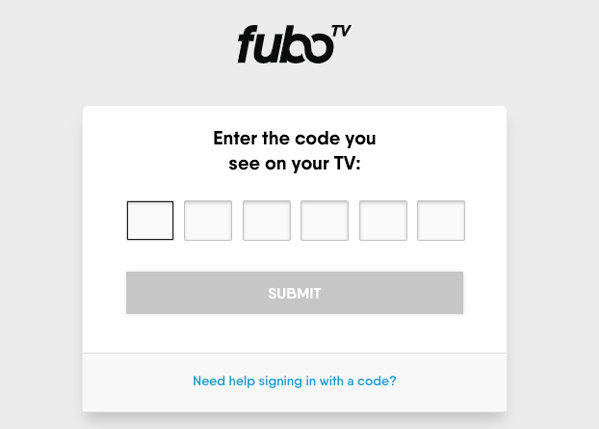 Activate fuboTV on Roku
