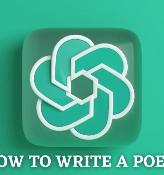 How to write a poem using ChatGPT