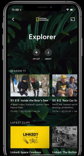 AirPlay National Geographic to Apple TV