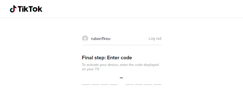 Enter the activation code