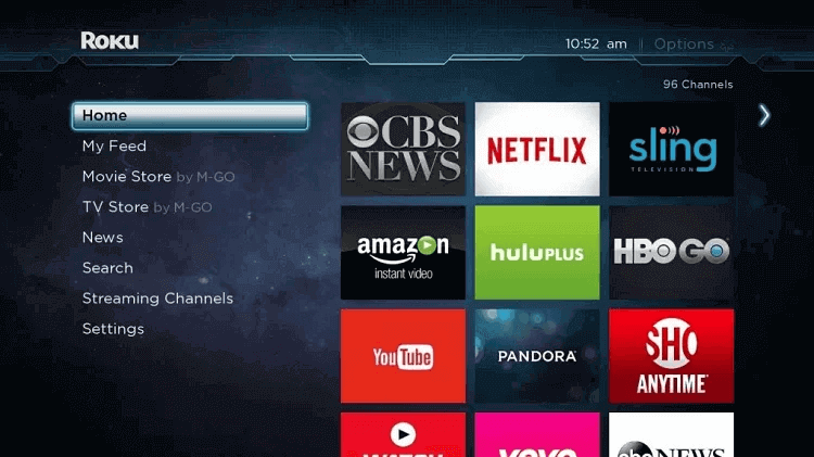 Click Streaming Channels