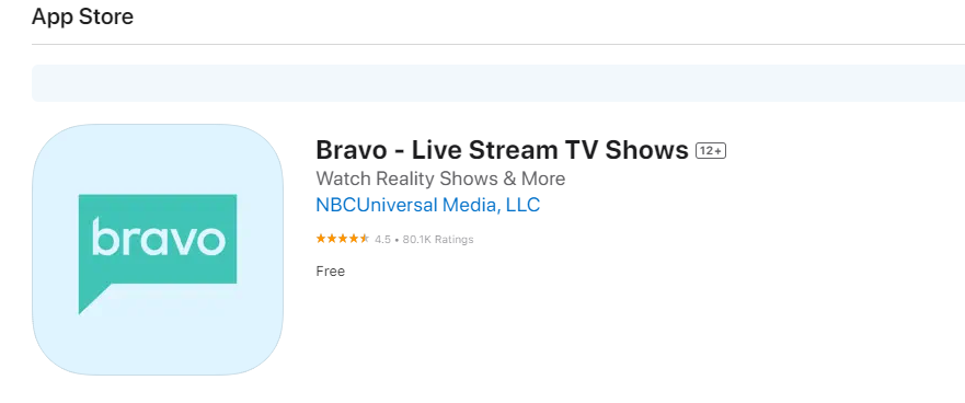 Install Bravo from App Store