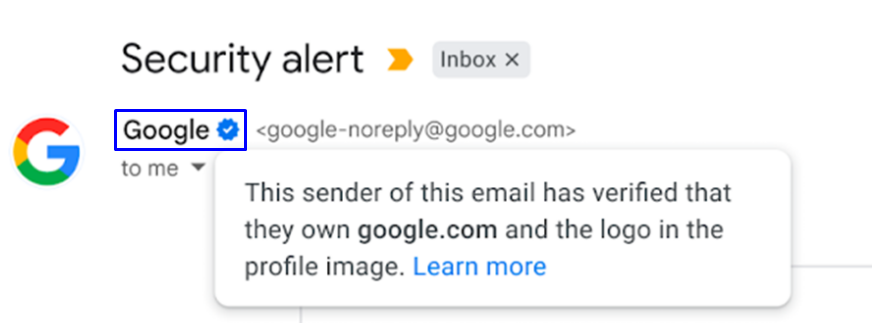 Get Verified in Gmail