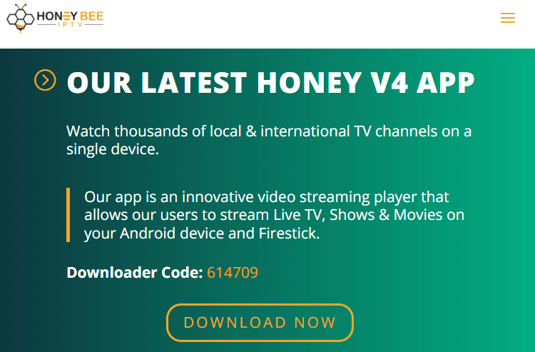Download Honey Bee IPTV APK