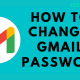 How to Change Gmail Password