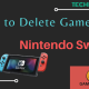 How to Delete Games on Nintendo Switch