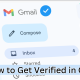 How to Get Verified in Gmail