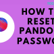 How to Reset Pandora Password