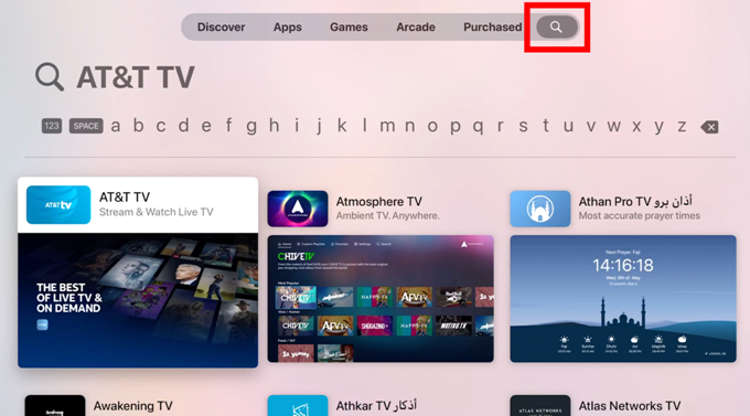 Search for Plex