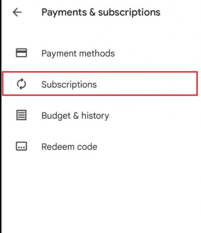 Tap Subscriptions 
