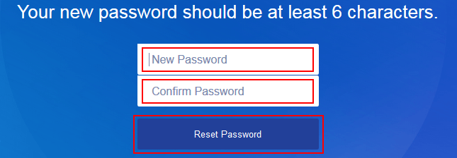 Enter new password