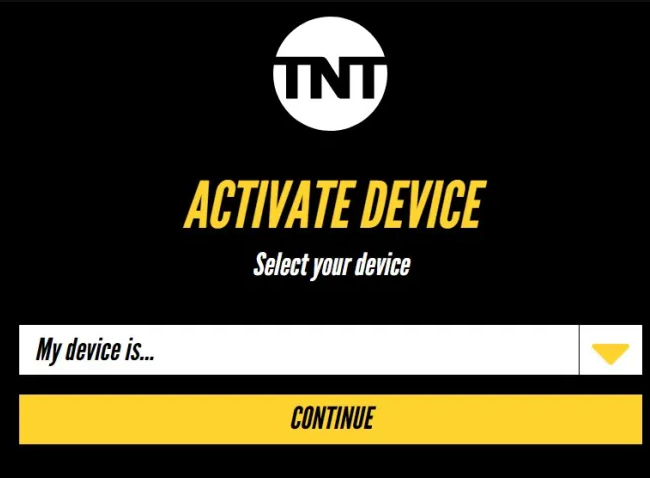 Activate TNT on Apple TV 