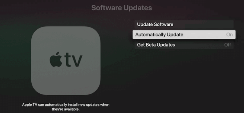 Turn ON Automatically Update