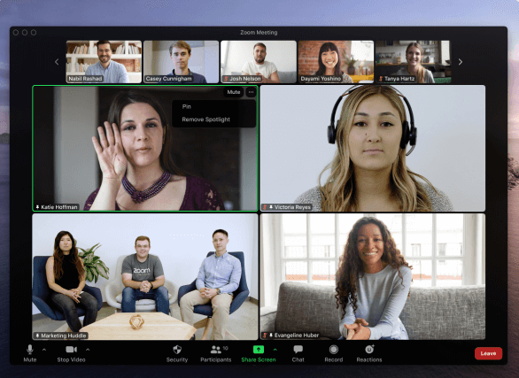 View Zoom Meeting on Apple TV