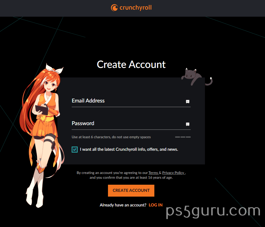 How to watch Crunchyroll on PS5
