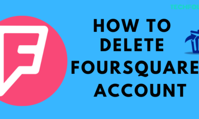 HOW TO DELETE FOURSQUARE ACCOUNT