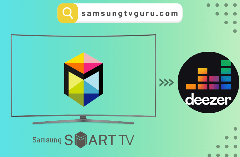 Get Deezer on Samsung TV.