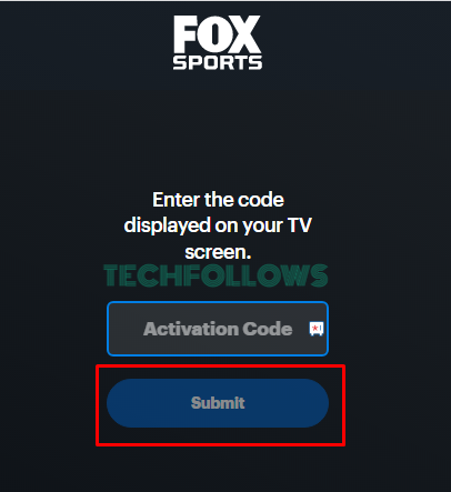 Enter the activation code