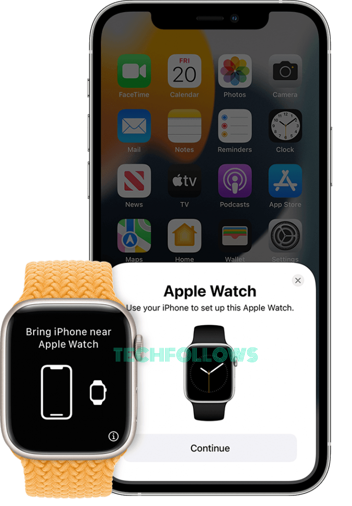 Pair Apple Watch to iPhone 