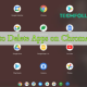 HOW TO DELETE APPS ON CHROMEBOOK