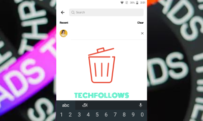 How to Clear Search History on Threads