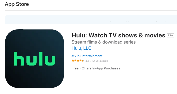 Get the Hulu app