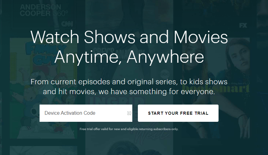Activate Hulu on Nintendo Switch