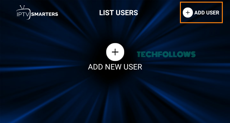 Click Add New User