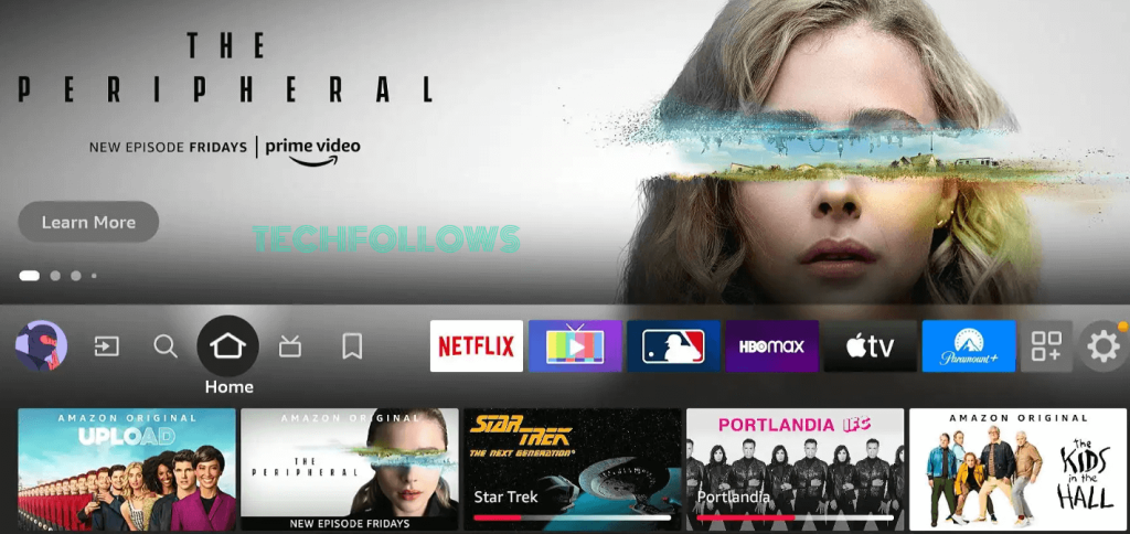 Tap the Find icon on Firestick