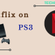 Netflix on PS3
