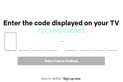 Enter the activation code and select Continue