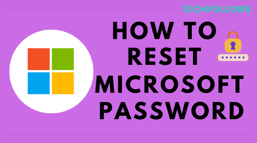 Reset Microsoft Password