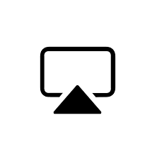 Click the AirPlay icon