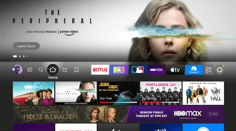 Tap the Find icon on Firestick
