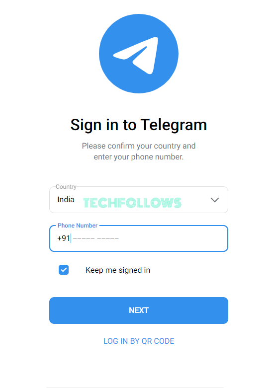 Sign In to Telegram on Android TV