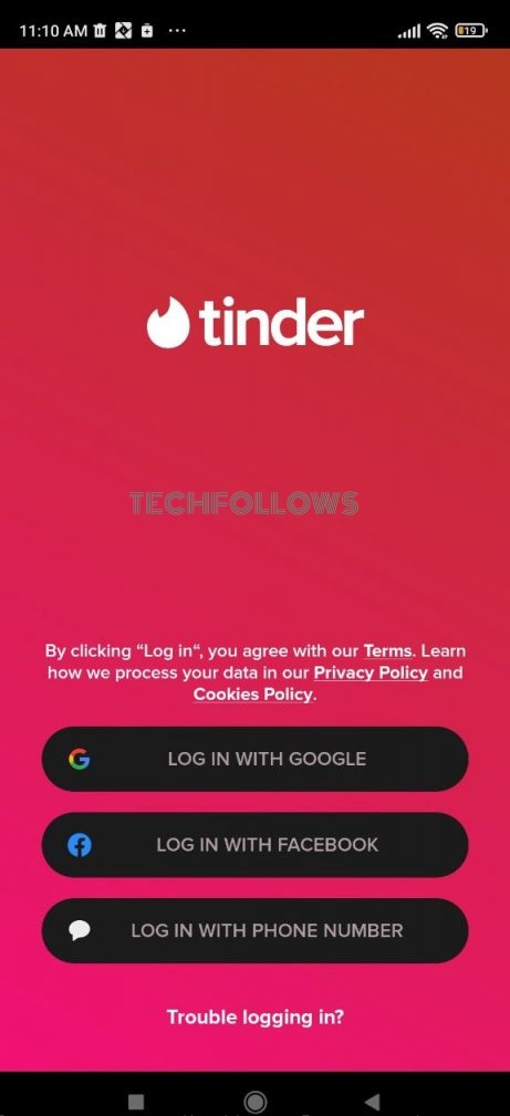 Sign Up for Tinder to get Tinder Gold free trial