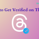 how to get verified on threads