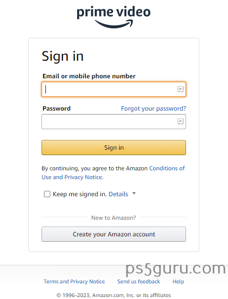 How to get Amazon Prime Video on PS5