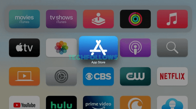 Open App Store to install Crunchyroll 