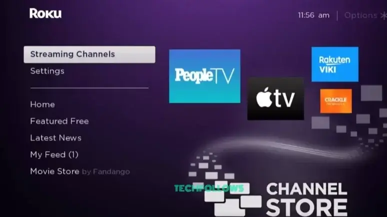 Click Streaming Channels