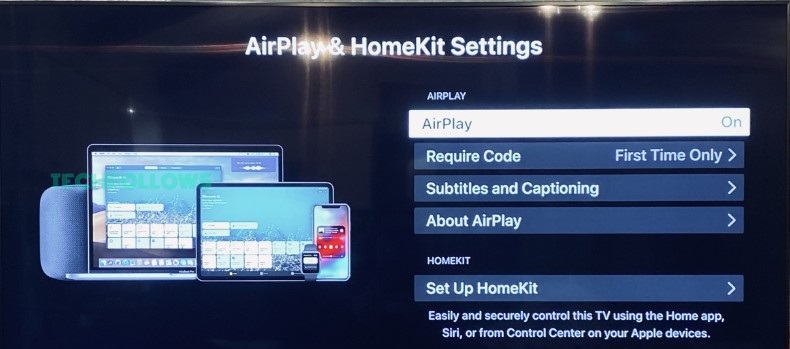 Enable AirPlay on Android TV 