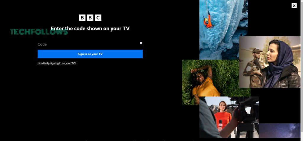 Activate BBC iPlayer on Android TV