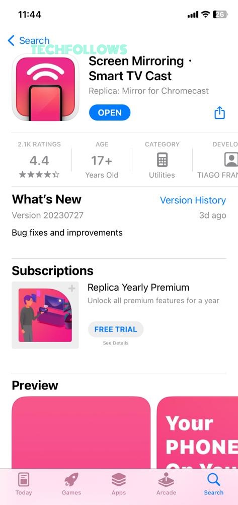 Replica app