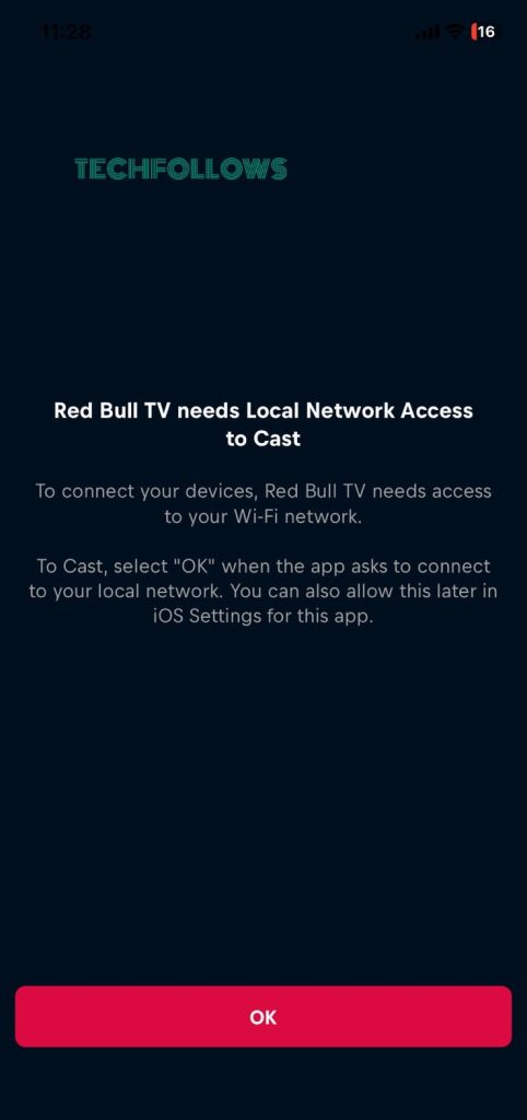 Chromecast Red Bull TV app