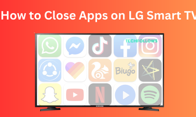 Close apps on LG Smart TV