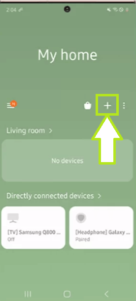 Click on the Add icon.