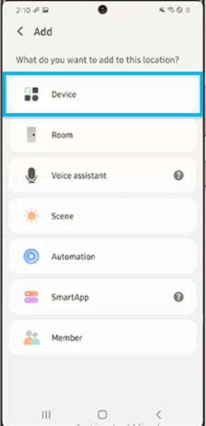 Click on Devices and choose AV