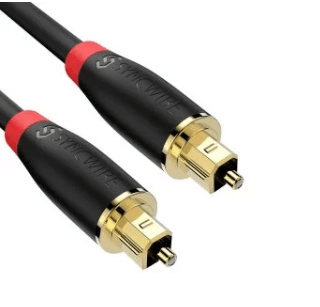 Connect Samsung Soundbar to TV Using Optical Cable.