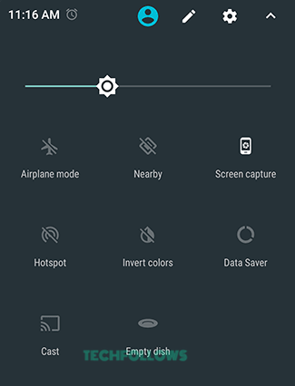 Click the Cast icon